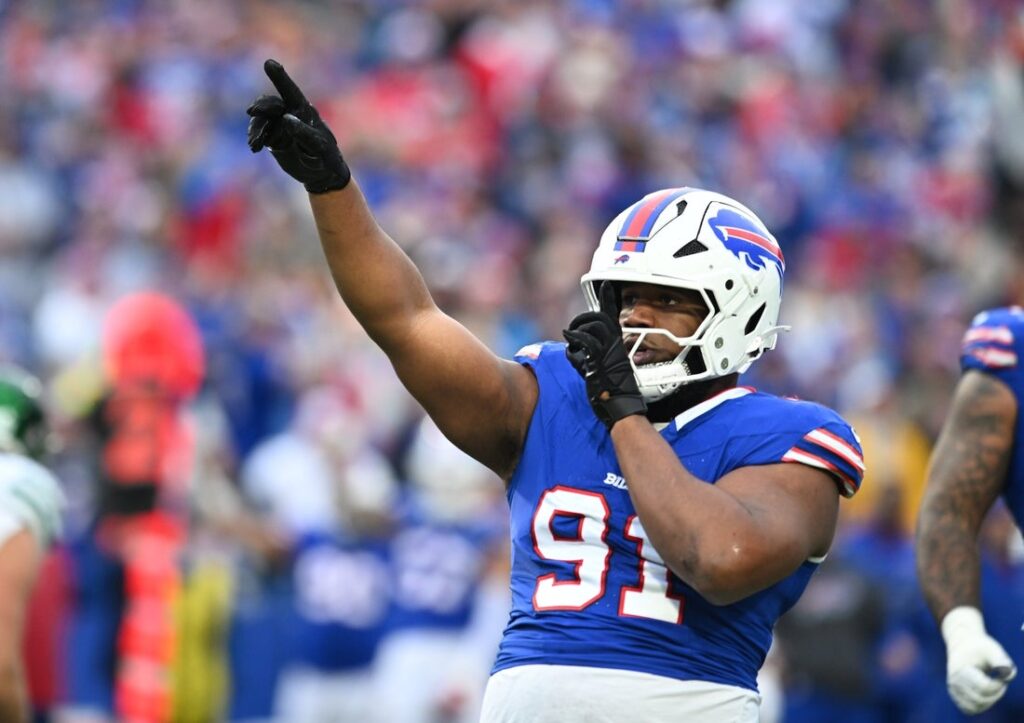 25080456-1024x723 Bills DT Ed Oliver (ankle) ruled out vs. Jets