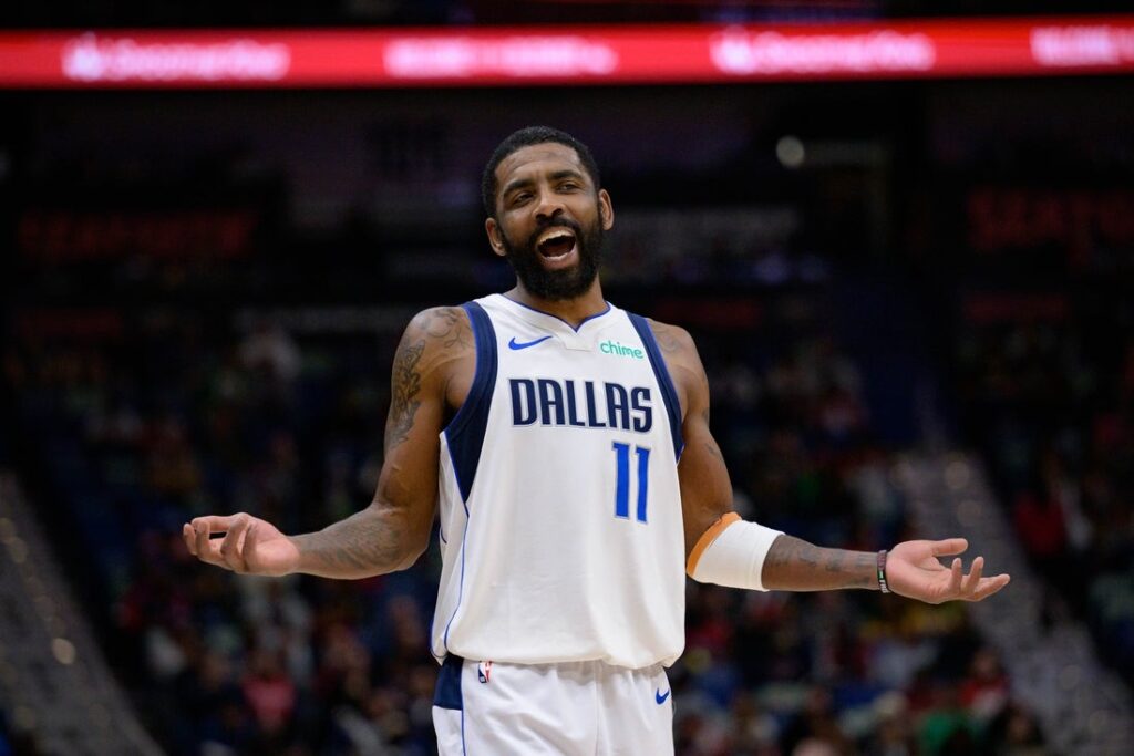 25297505-1024x683 Mavs tap brakes on Kyrie Irving’s ‘ahead of schedule’ reports