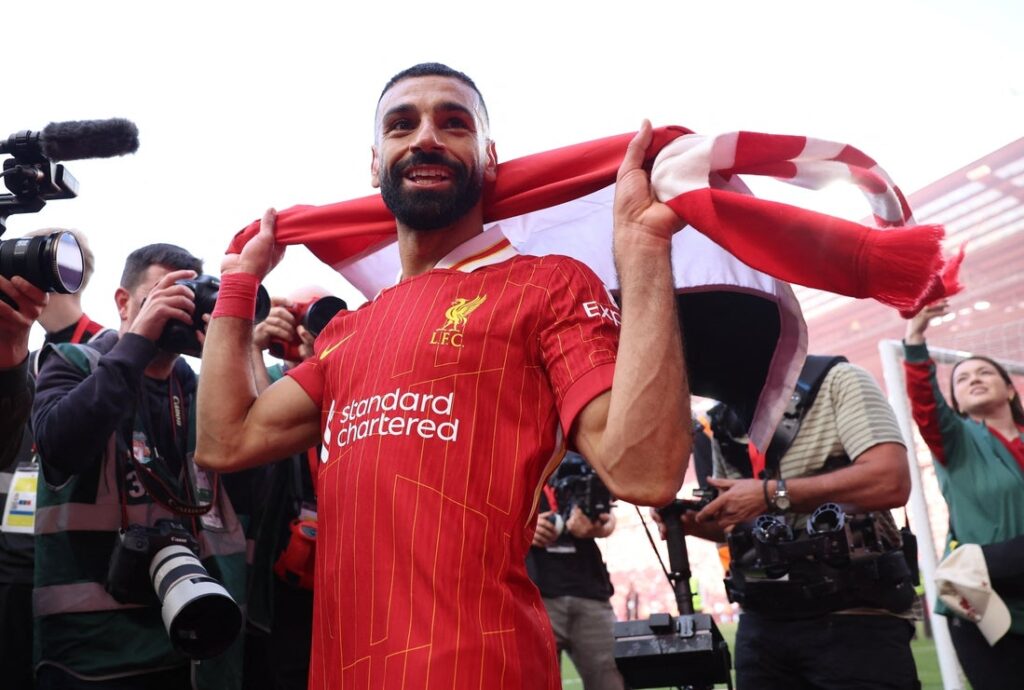 26037201-1024x690 Mohamed Salah matches record with 4th Premier League Golden Boot