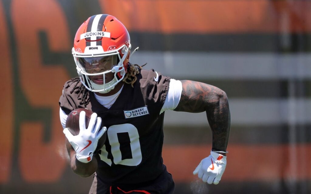 26593625-1024x638 Report: Browns RB Quinshon Judkins could debut Sunday after league meeting
