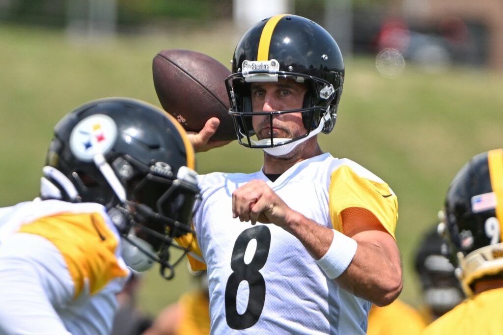 26709070-1024x682 Steelers’ Aaron Rodgers, Jets’ Justin Fields face former teams