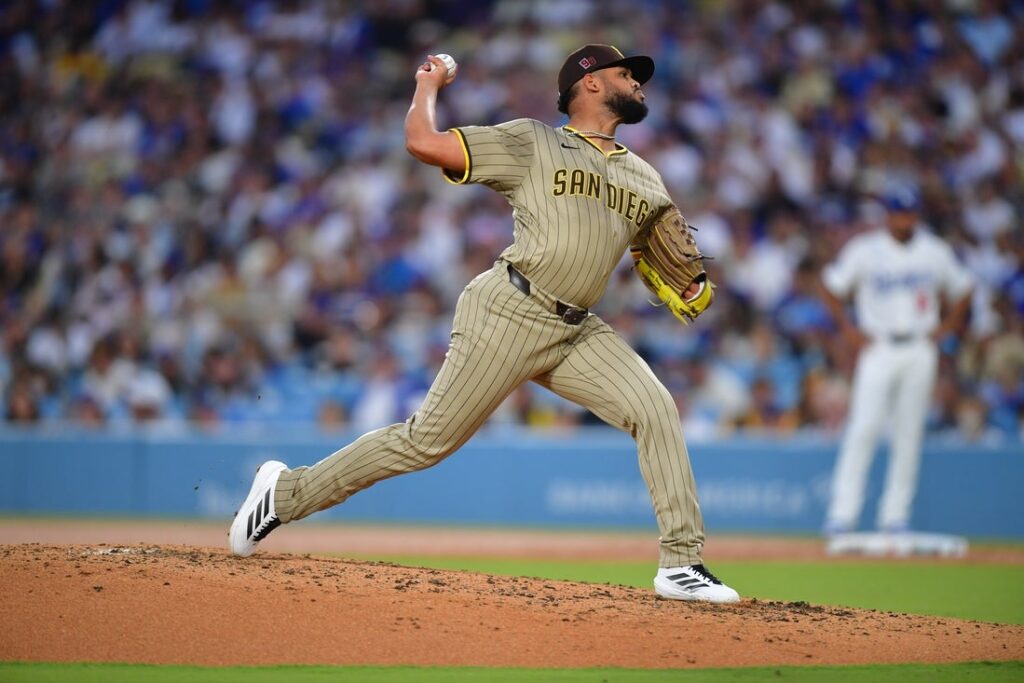 26858525-1024x683 After birth of child, Padres’ Randy Vasquez hopes to deliver vs. Rockies