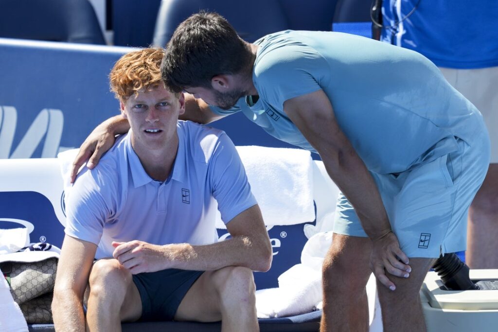 26874647-1024x683 Carlos Alcaraz wins Cincinnati Open when Jannik Sinner retires