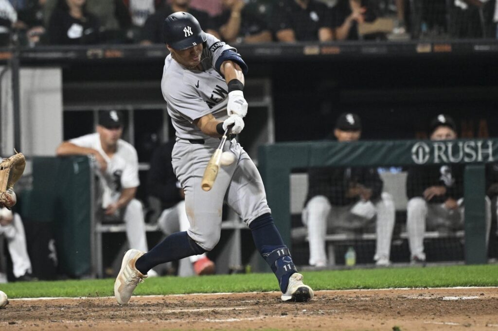 26949267-1024x682 Yankees SS Anthony Volpe has played through labrum tear since May