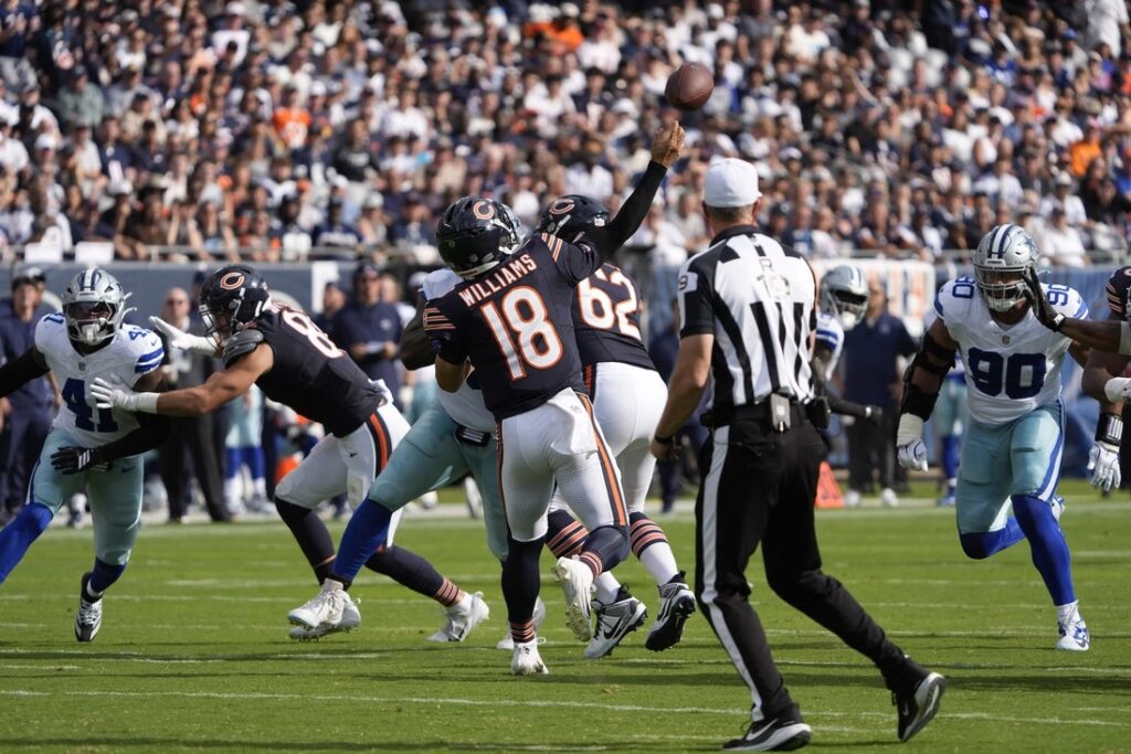 27141152-1024x683 Pick-happy Bears down Dallas behind Caleb Williams’ 4 TD passes
