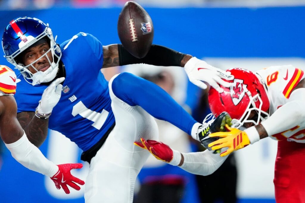 27143116-1024x683 Giants WR Malik Nabers set to play in Jaxson Dart’s debut