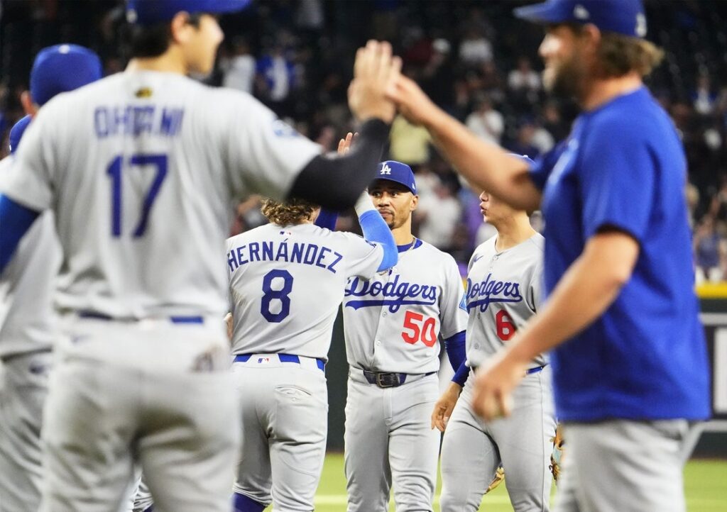 27168285-1024x722 Dodgers size up red-hot Mariners in battle of West’s best