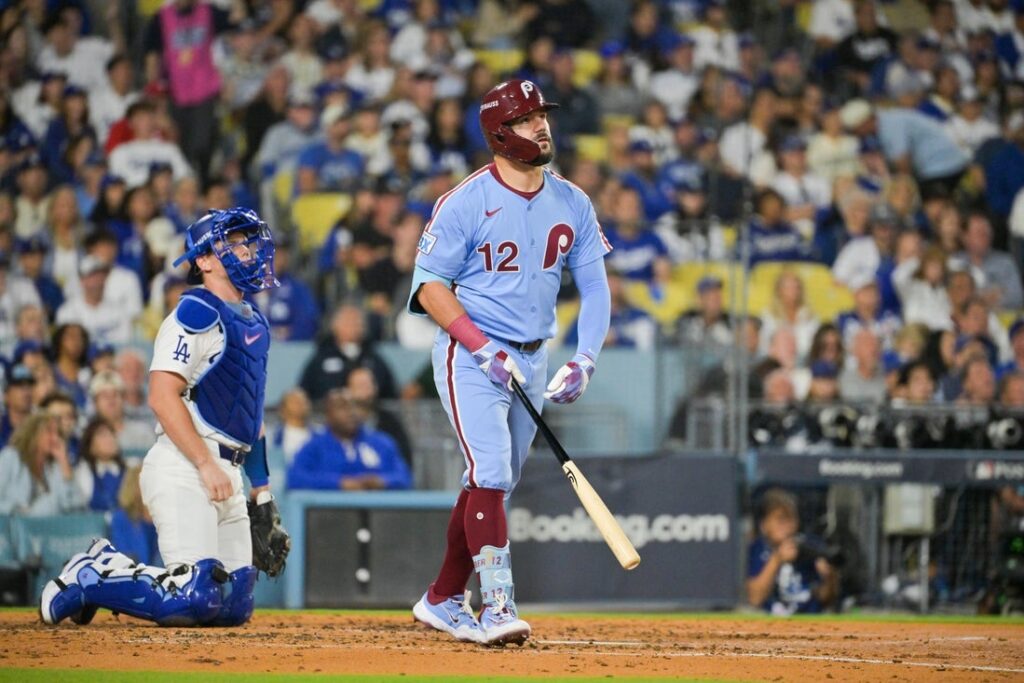 27277731-1024x683 Top trio raking again, Phillies chase equalizer vs. Dodgers