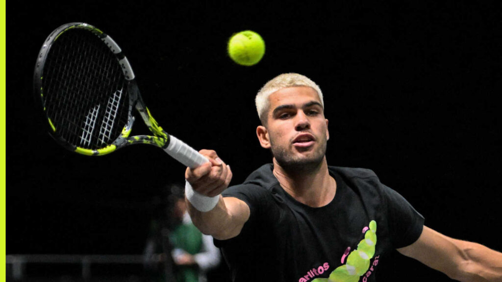 Carlos-Alcaraz-practicing-1024x576 Alcaraz left numb after surprise elimination from Paris Masters