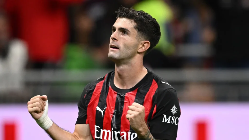 Pulisic-1024x576 AC Milan’s Pulisic sidelined for at least two weeks with hamstring injury