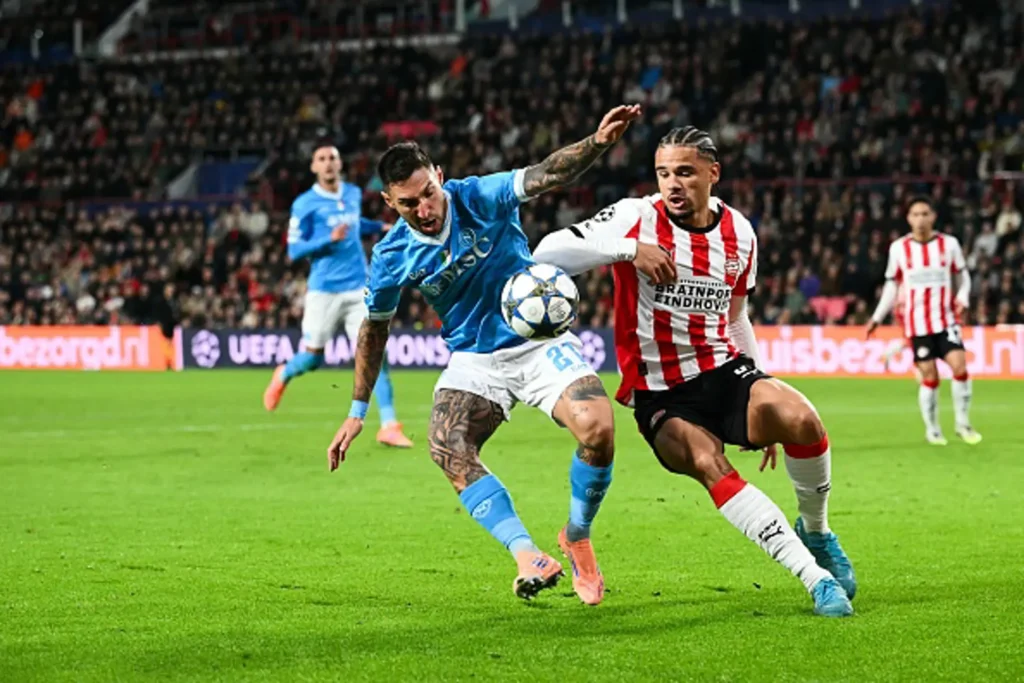 gettyimages-2242071054-594x594-1-1024x683 PSV Hit Six in Style to Beat Napoli in Champions League