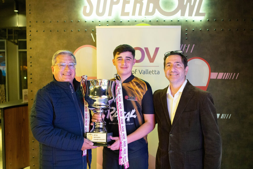 BOV-National-Bowling-Champion-Nicolai-Mallia-1024x682 New champions shine in BOV National Championships