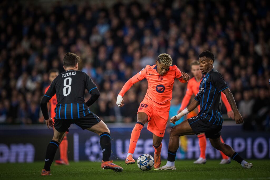 MGA0129-1024x683 Lamine Yamal inspires Barcelona to draw with spirited Club Brugge
