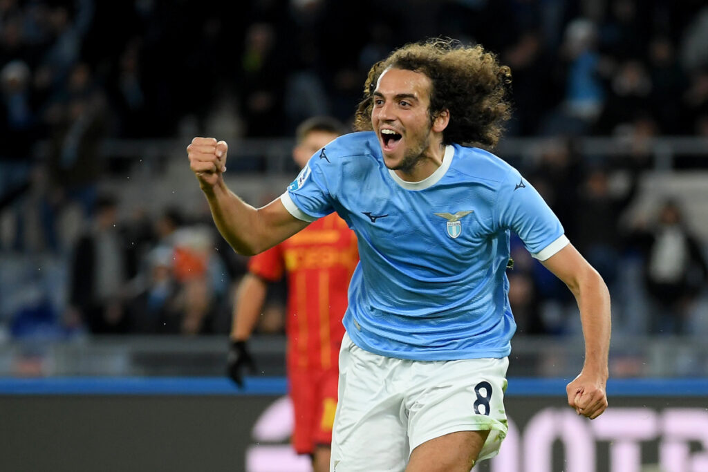 Matteo-Guendouzi-Lazio-Lecce-celebrate-1024x683 Lazio return to winning form as Guendouzi and Noslin down Lecce