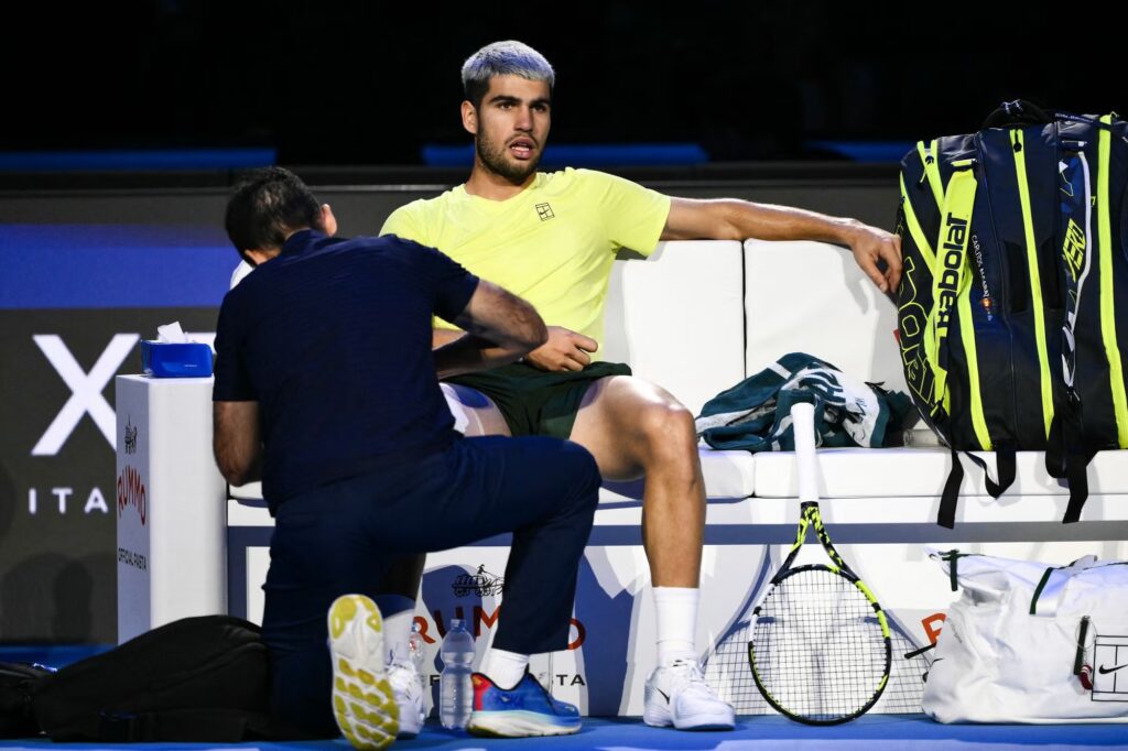 SEI274584969-1024x682 ‘Heartbroken’ Carlos Alcaraz withdraws from Davis Cup Finals due to hamstring swelling