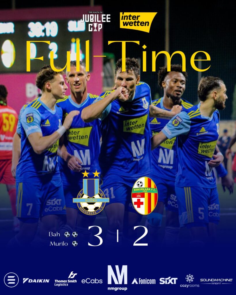 Sliema-Bkara-Jubilee-Cup-819x1024 Sliema Wanderers cruise past Birkirkara to reach Jubilee Cup Quarter-Finals
