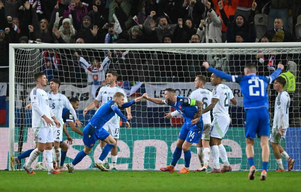 YHGW26TUERKMPDZECC3YZ27HSY-1024x653 Slovakia edge Northern Ireland after having two goals ruled out in tense qualifier