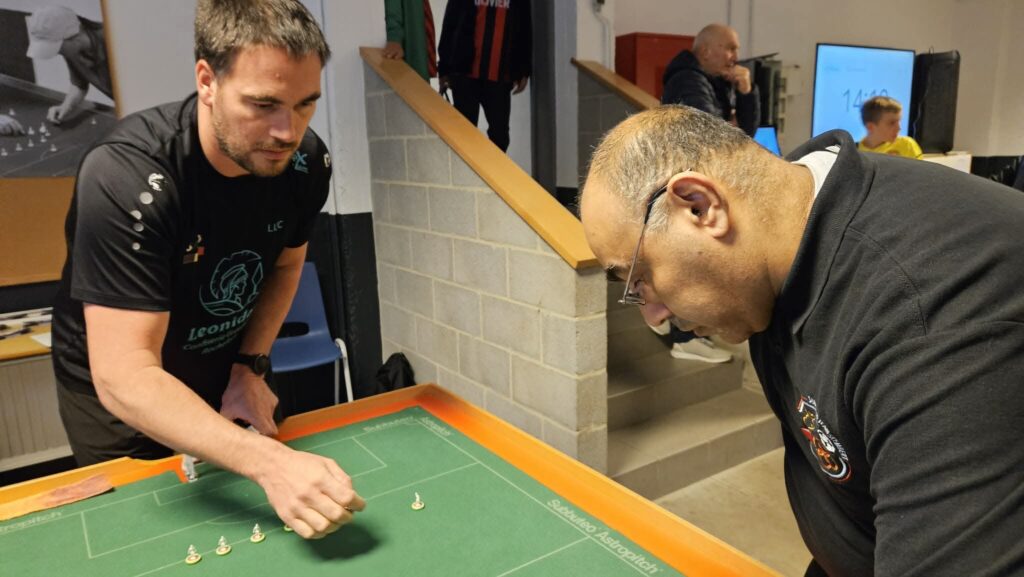 bcc9bfb8a382a1e9c64e4d4bf1a8d3a4-1-1024x577 Stembert and John Zammit finish Fifth in Belgian Table Football Championship Opening Round