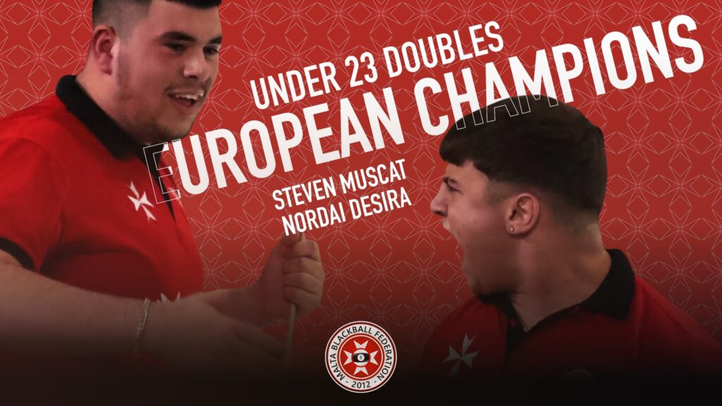 blackball-1024x576 Steven Muscat and Nordai Desira crowned Blackball European U23 Doubles champions