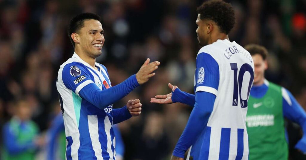 diego-gomez-and-georgino-rutter_1nmoewljoggyo1psjxxcnvqk3p-1024x538 Gomez Scores Twice as Brighton Thrash Leeds to Climb into Top Eight
