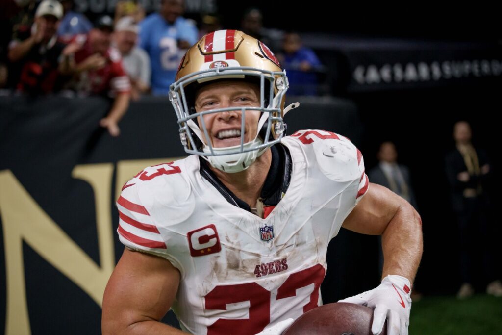 download-1-4-1024x683 Christian McCaffrey racks up 142 yards as 49ers beat Panthers 20-9
