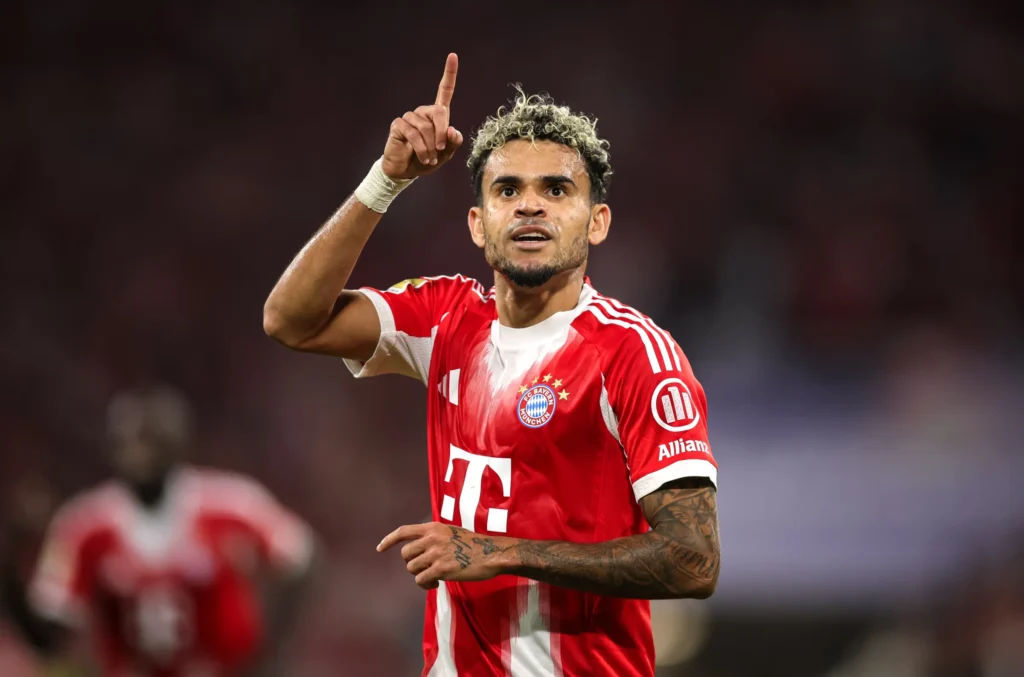 gettyimages-2231550844-1024x677 Luis Diaz to miss three games after red card in Bayern Munich vs. PSG clash