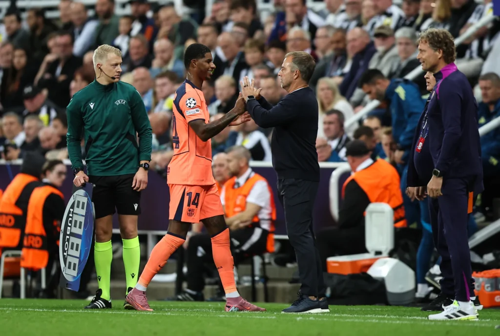 gettyimages-2235584459-1024x689 Hansi Flick praises Rashford’s resurgence on loan in Barcelona
