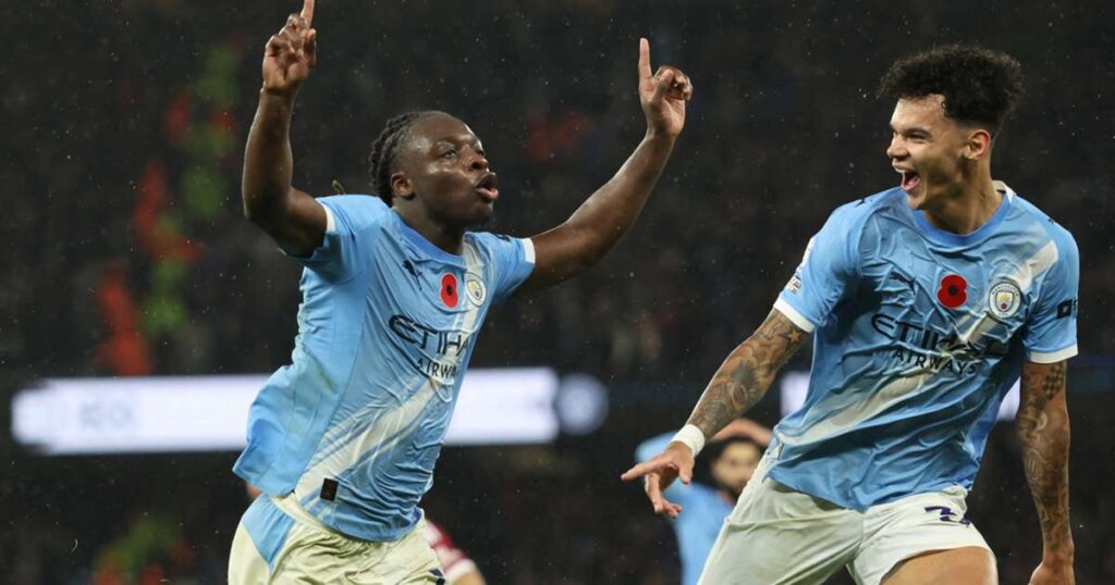 jeremy-doku_579act37rhxm1uu28lovip45h-1024x538 Doku Powers Man City Past Liverpool as Guardiola Marks 1000th Game with Victory