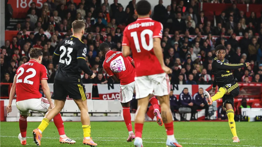 l71120251101224321-1024x576 Amad strikes late as Nottingham Forest and Manchester United share four-goal thriller