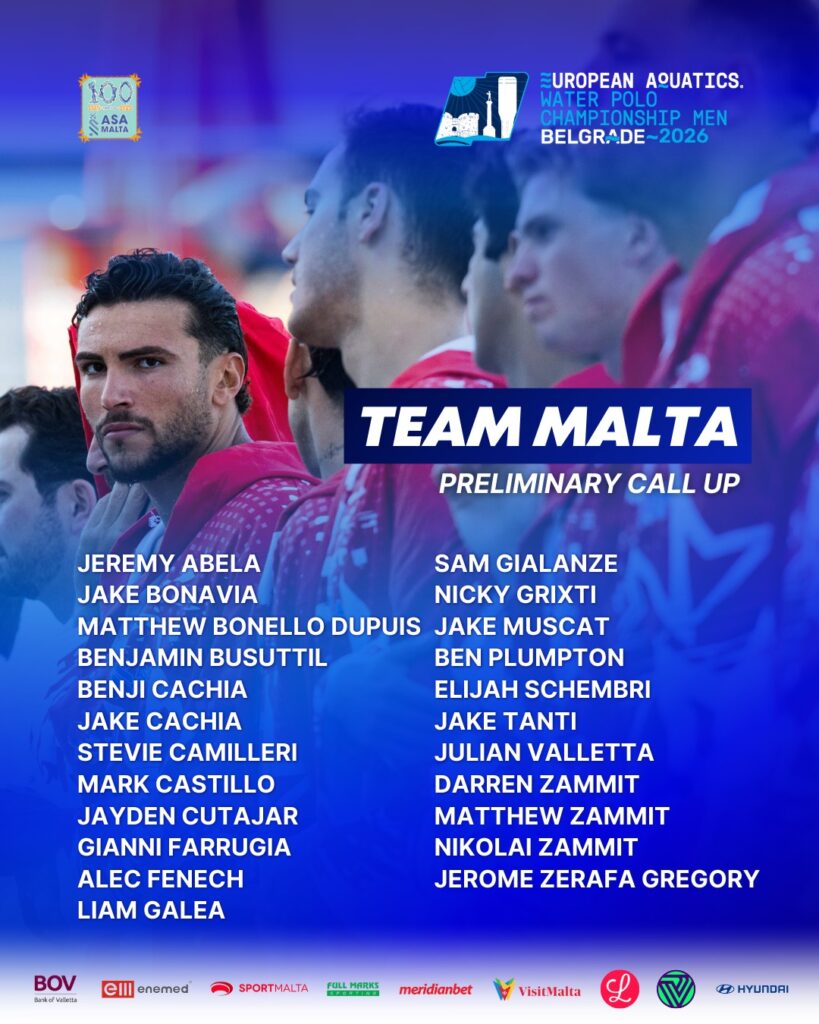 squad-call-up-819x1024 Team Malta announces preliminary men's water polo squad for Belgrade 2026 European Championship