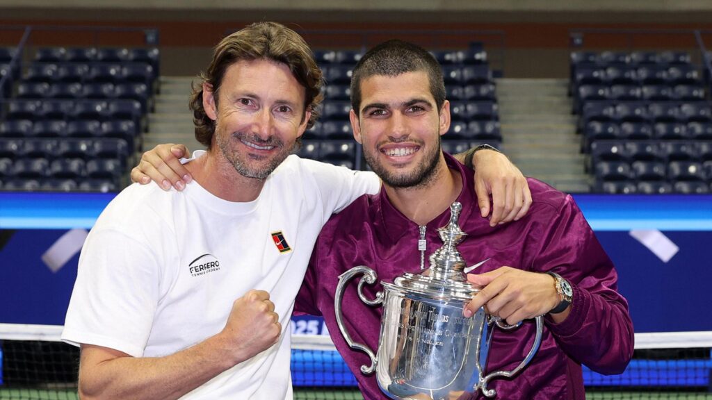 8642a8e0-db44-11f0-bd60-5332627fd119-1024x576 Carlos Alcaraz and coach Juan Carlos Ferrero split after record-breaking season