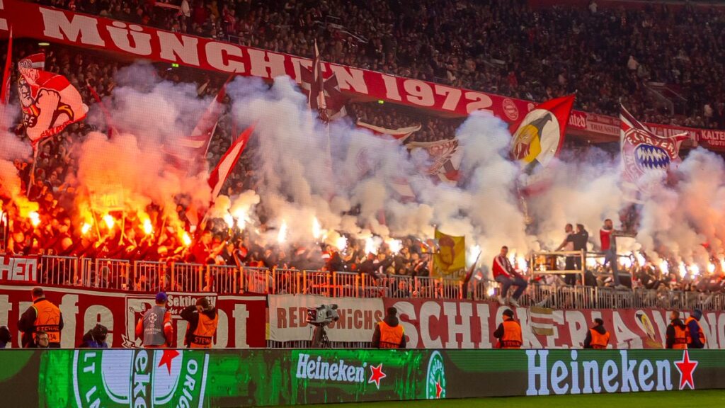 G8Y-qduW4AASeHD-1024x576 UEFA fines Bayern Munich €116,000 and orders partial stadium closure
