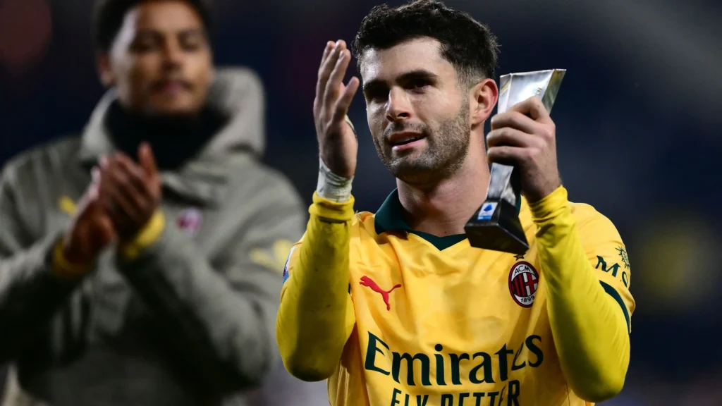 GettyImages-2250164132.jpg-1024x576 Pulisic leads AC Milan comeback to edge back to Serie A lead
