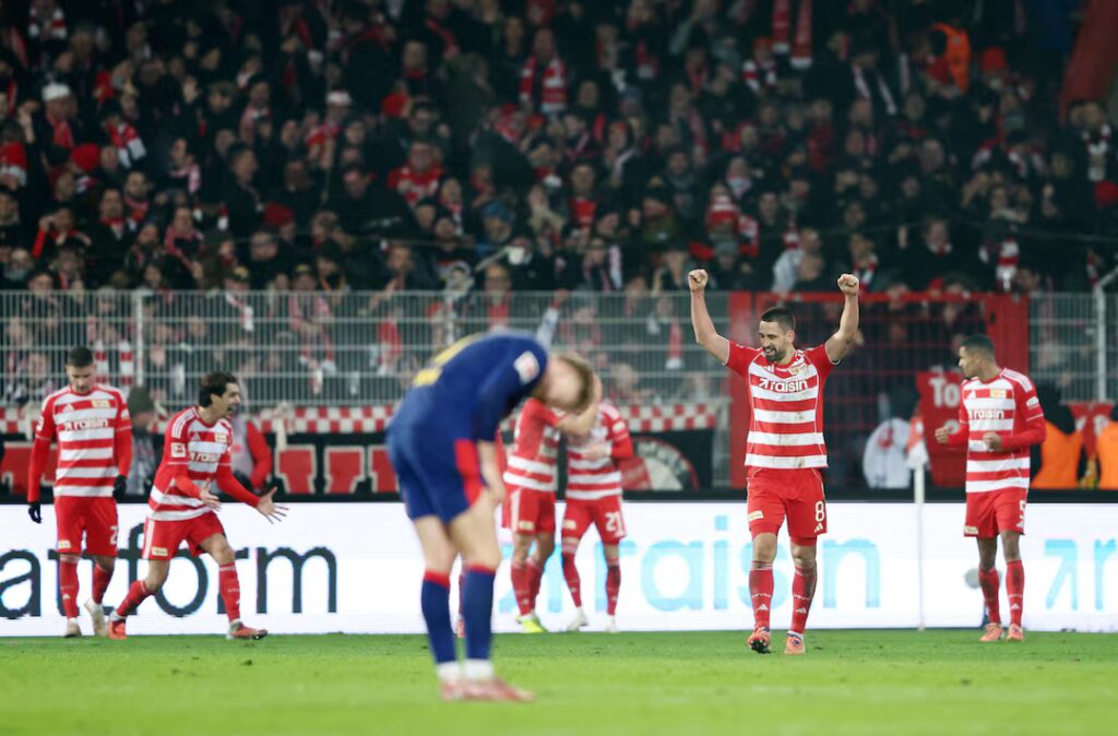 HIR3ZH2HBRKT5DD2BSAEDHXPJI-1024x674 Shock loss for RB Leipzig as Union Berlin dent Bayern chase