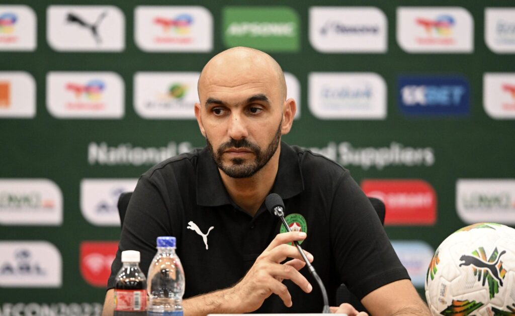 Walid-Regragui-Faces-Backlash-for-Intervening-in-Morocco-Spain-Olympic-Match-scaled-1-1024x629 Morocco Coach confirms Aguerd fit for Mali clash, Saiss sidelined due to injury