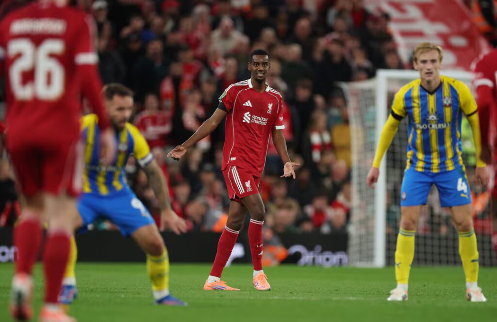 XLTQTPZYSJKCBCKIM7WCCVN2PM-1024x664 Isak issues injury update as Liverpool await his return