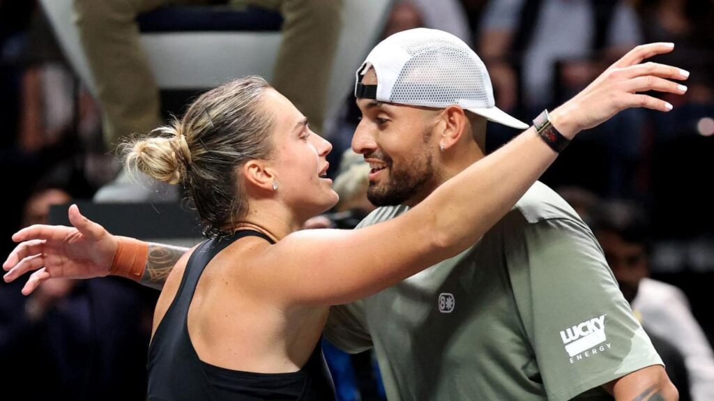 ab806fe0-e416-11f0-b601-0bc24e10125f-1024x575 Nick Kyrgios triumphs over Aryna Sabalenka in 'Battle of the Sexes' match