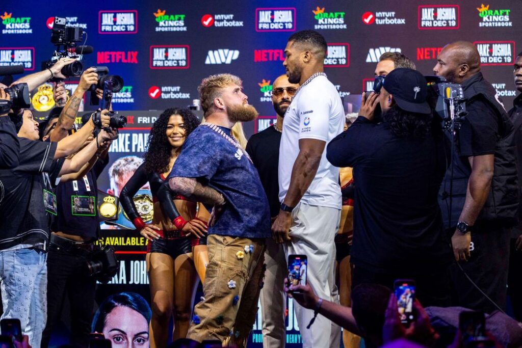 ap25352038288716-1024x683 Jake Paul vs. Anthony Joshua highlights the transformative shift in Boxing’s landscape
