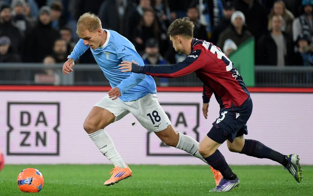 lazio_bologna_isaksen_getty-1024x641 Lazio salvage point against Bologna despite late red card