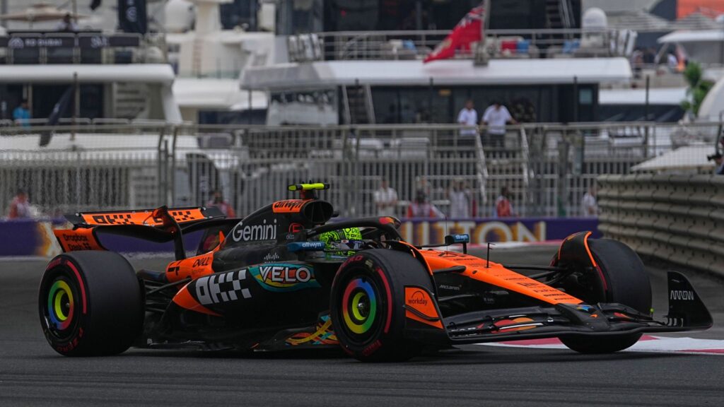 skysports-lando-norris-mclaren_7101626-1024x576 Championship leader Norris tops Abu Dhabi FP1, Verstappen finishes second