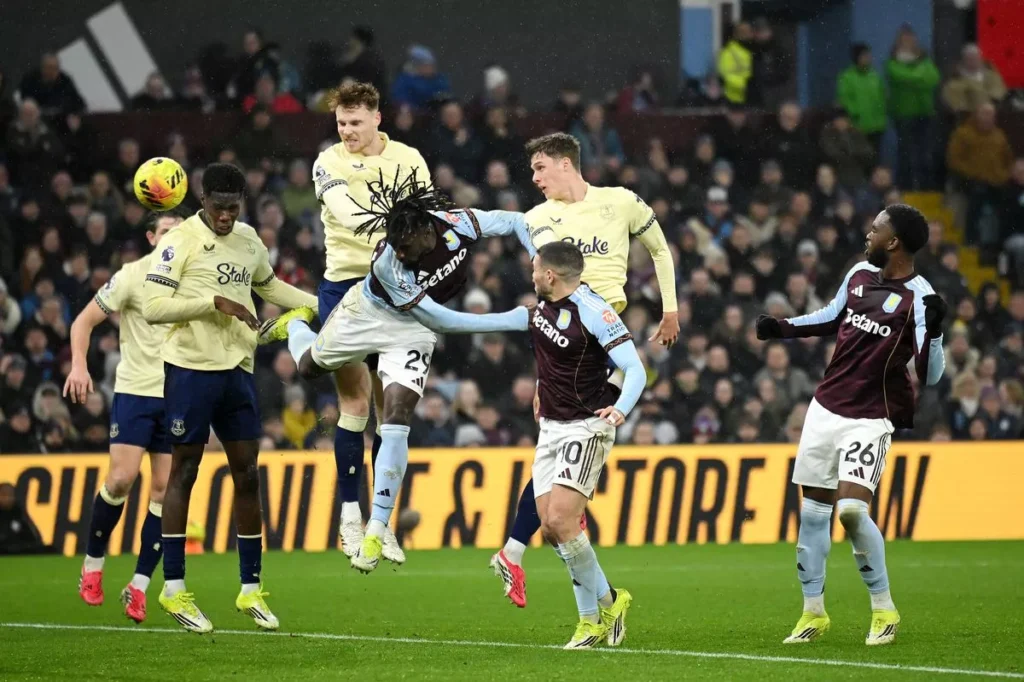 0_JS393441255-1024x682 Barry strikes late as Everton halt Villa’s home winning streak, dampening title hopes