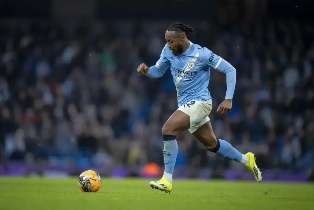1369635aa28af34-1024x683 Semenyo makes instant mark in Manchester City debut against Exeter