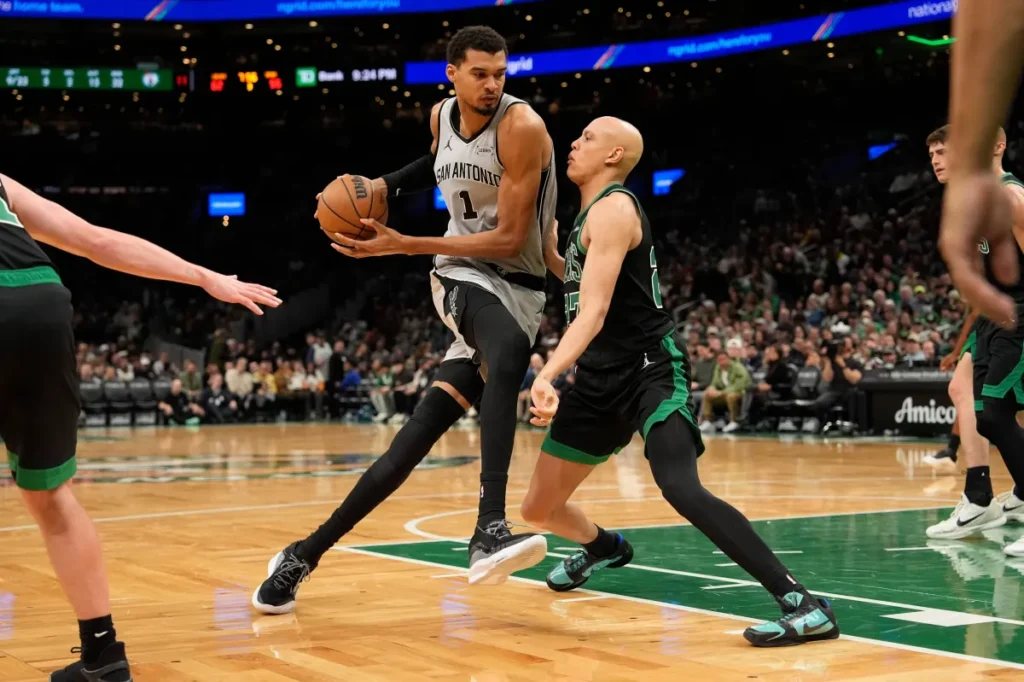 AP26011090440898-1024x682 Wembanyama leads Spurs past Celtics as Cavaliers topple Timberwolves