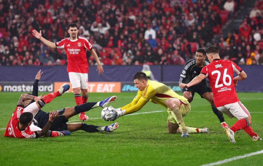 EAX2AMGT2JOFTD574FU5B5EQIA-1024x648 Trubin’s late header sends Benfica into play-offs after dramatic win over nine-man Real Madrid