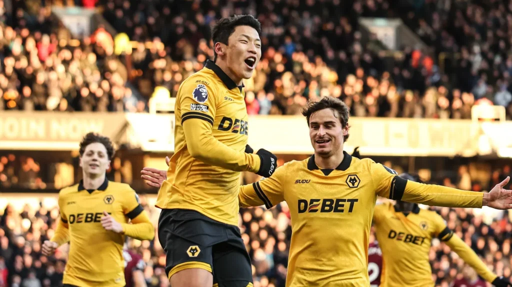 Hwang-Hee-Chan-celebrates-scoring-1024x574 Wolves overpower West Ham to claim long-awaited first victory