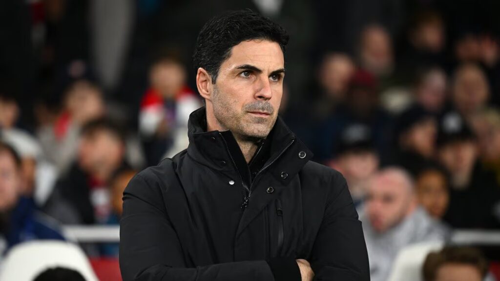 MikelArtetaKairat_coex6kh7-1024x576 Arsenal boss Mikel Arteta plays down title pressure ahead of tough Leeds clash