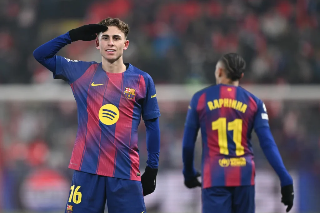 gettyimages-2257462382-1024x682 Fermín fires Barcelona to hard-fought win over Slavia