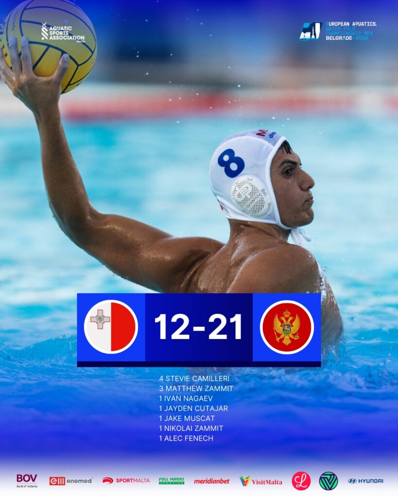 malta-montenegro-819x1024 Malta show spirit but fall to Montenegro in European Championship Opener