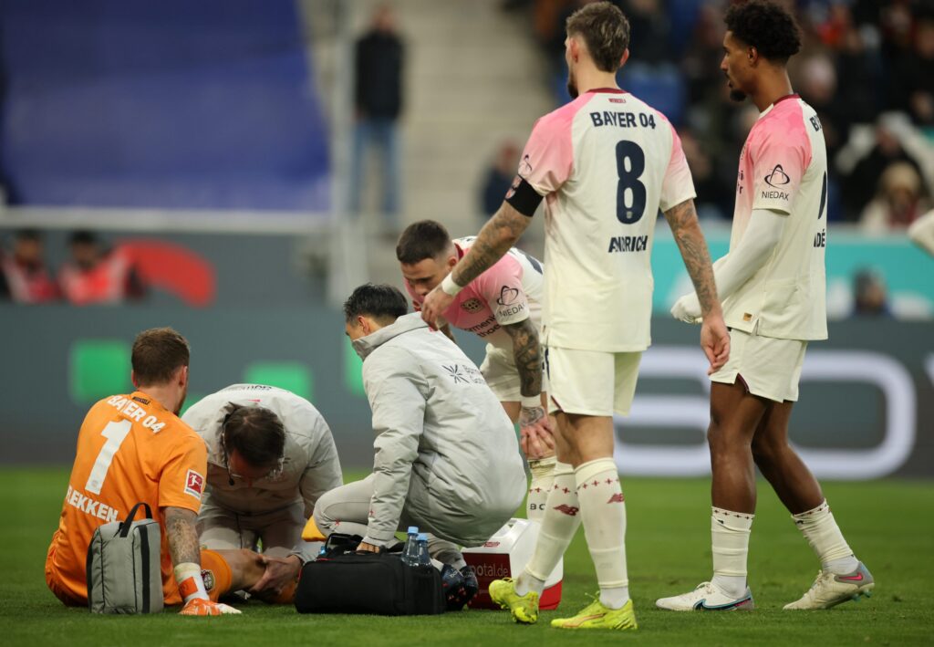 tsg-hoffenheim-v-bayer-04-leverkusen-bundesliga-8-scaled-1-1024x709 Bayer Leverkusen confirm Flekken and Tella to miss several weeks through injury