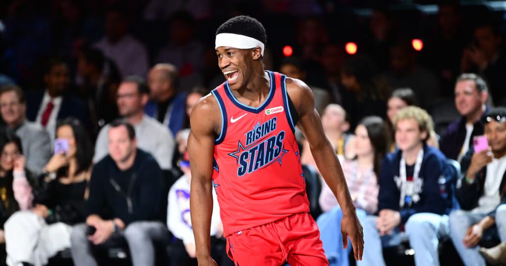 2QH6KYAQGFETJHPYLKLJM5IP2I-1024x538 Philadelphia 76ers rookie VJ Edgecombe named rising stars challenge MVP at NBA All-Star weekend